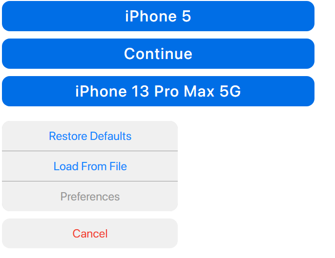 iOS Components CSS Test