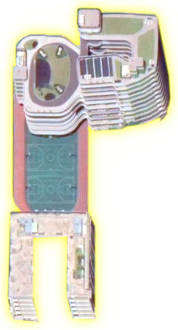 延平中學衛星影像.